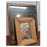 2 Heavy Antique Mirrors