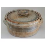 Kingsbury Ithaca Studio pottery - covered bowl