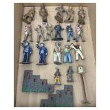 Lead toy figures