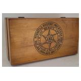 Dovetailed advertising medical box