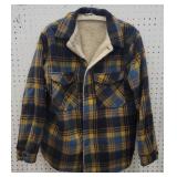 Vintage plaid lined jacket