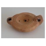 VERY EARLY Roman??? Pottery oil lamp