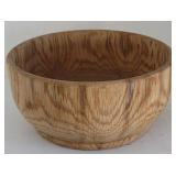 Hand turned wooden bowl