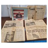 Local old newspapers - WAR ends, Tioga county