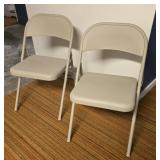 2 Folding Chairs