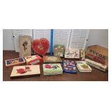 Attic find - Vintage empty Candy/Christmas