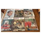 1954 Saturday evening post magazines