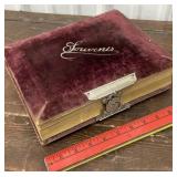 Antique Souvenir photo album