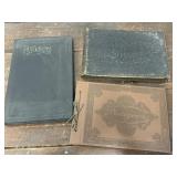 3 Old Photo Albums