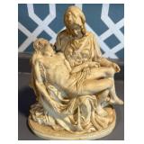 Religious sculpture PIETA Heavy Aisantini Italy (
