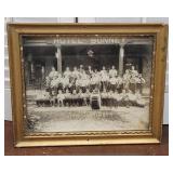 1924 Athens Hotel Bonney framed photo