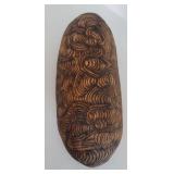 Australian Aboriginal carved Coolamon Bowl