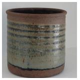 Studio pottery - vase / utensil crock