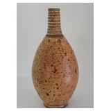 Wonderful signed Studio pottery bottle/ vase