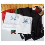 Vintage Aprons, Embroidered Hand Towels, Recipe