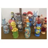Lot of Soaky and Purex bottles