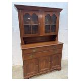 Temple Stuart 2 piece cherry hutch 45x19x70