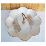 Mid Century California Pottery tidbit tray