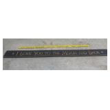 2013 Decorative "LOVE" sign 46in
