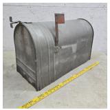 Galvanized mailbox