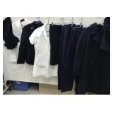 Womens vintage Navy clothing- shirts, jackets,
