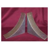 Mid Century Modern Abstract Solid Aluminum