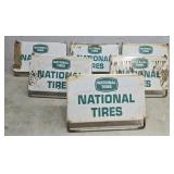 6 National Tires Displays