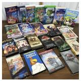 Disney Vhs tapes, jackass dvd