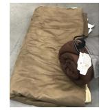 Sleeping bag & queen comforter