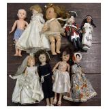 Vintage dolls some marked vogue