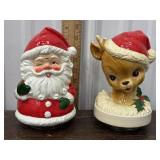 2 Christmas music box figures - Berman & Anderson