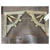 Victorian Pair Gingerbread brackets