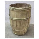 Wood barrel wood bands