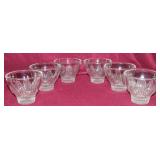 6 Mid Century Indiana Glass Cocktailor Cocktail