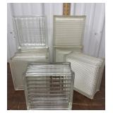 7 Glass Blocks - Approx. 8x8 *1 Has Damage