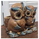 cutest ever Napco owl planter - Japan