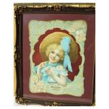 1905 Larkin Co Calendar in Gorgeous Frame
