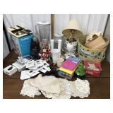 End of consignment goody lot- blender, food