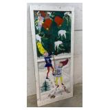 Painted window 63x28