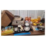 Bell & Howell super 8, brownie starflex camera,