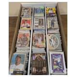 Large Box Baseball Football & Basketball Cards -