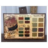 Vintage Solfo paint sample sign