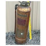 Copper fire extinguisher - no shipping