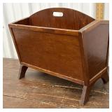 Wooden magazine rack/stand