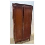 2 Door Wardrobe With Key 34x22x73