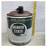 Quaker State oil can