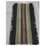 Early handmade felt? rug - Aprx 55x38 - needs to