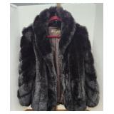 Faux fur jacket