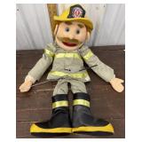 Fireman puppet