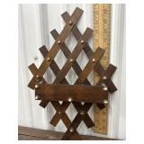 Victorian comb box/wallpocket